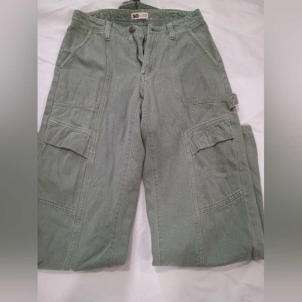 SO Women's Olive Cargo Pants